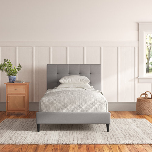 Andover Mills™ Peters Upholstered Bed & Reviews Wayfair Canada